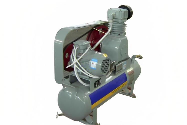 Single cylinder industrial oil-free air compressor