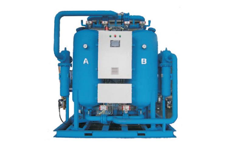 Blower purge desiccant air dryer